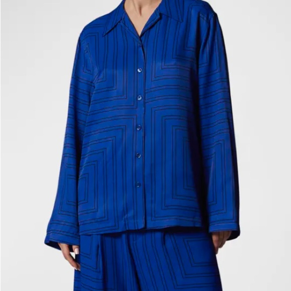 Equipment Mateo Button-Front Blouse
